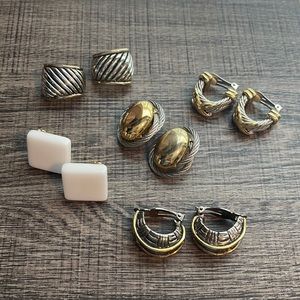 Vintage earrings lot
